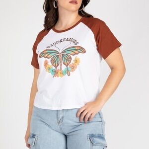 Hollister Women's Daydreaming T-shirt Large